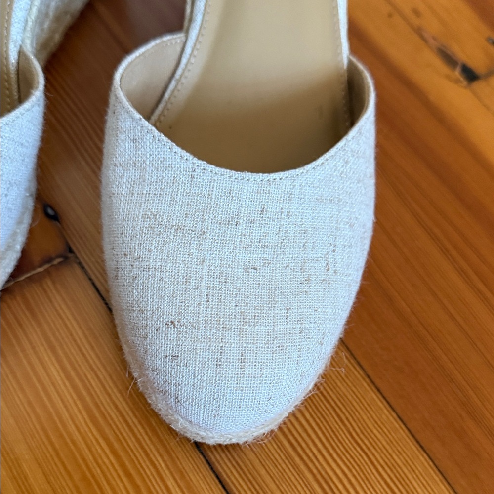 J. Crew Women's Tan Espadrille Wedges - Picture 7 of 8